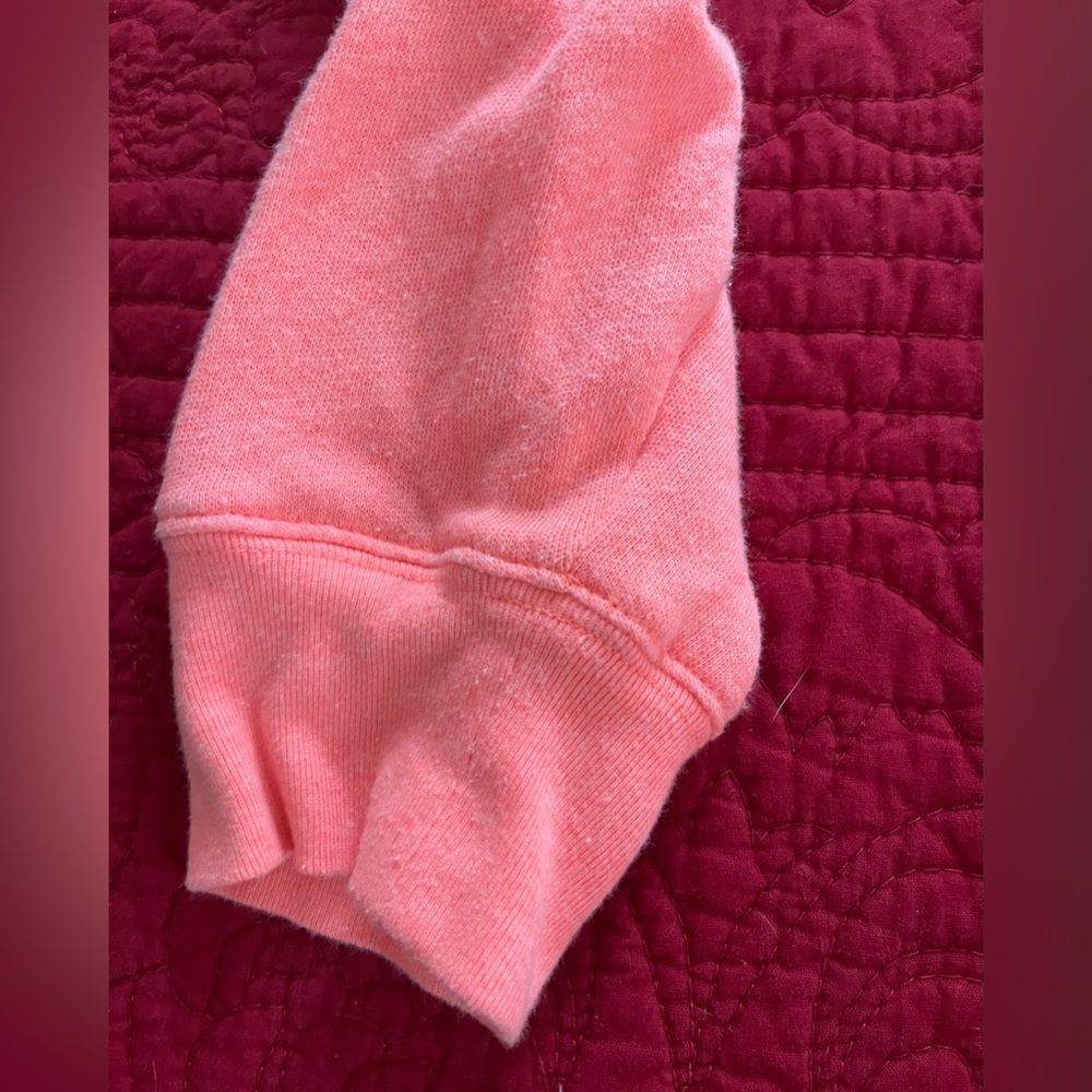 Victoria's Secret PINK Coral Sweatshirt like new Medium - Picture 10 of 13